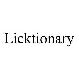 LICKTIONARY