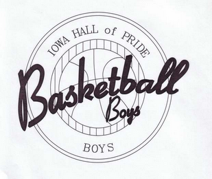 IOWA HALL OF PRIDE BOYS BASKETBALL BOYS