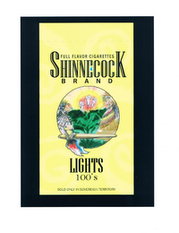 SHINNECOCK BRAND FULL FLAVOR CIGARETTES LIGHTS 100'S SOLD ONLY IN SOVEREIGN TERRITORY