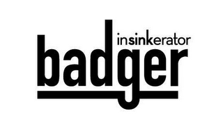 INSINKERATOR BADGER