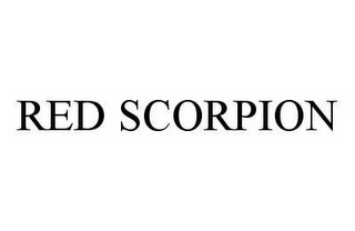 RED SCORPION