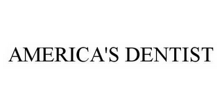 AMERICA'S DENTIST