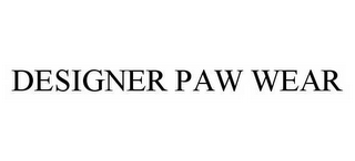 DESIGNER PAW WEAR