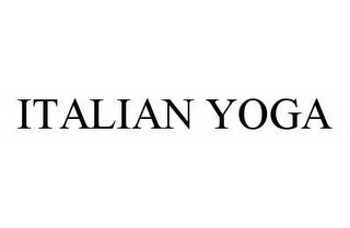 ITALIAN YOGA