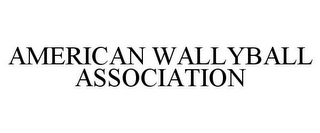 AMERICAN WALLYBALL ASSOCIATION