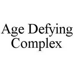 AGE DEFYING COMPLEX