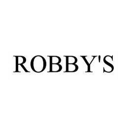 ROBBY'S