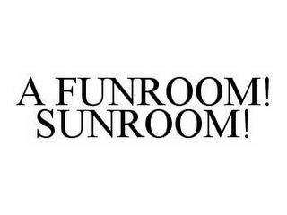 A FUNROOM! SUNROOM!