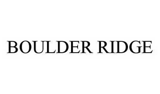 BOULDER RIDGE