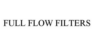 FULL FLOW FILTERS