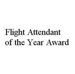 FLIGHT ATTENDANT OF THE YEAR AWARD