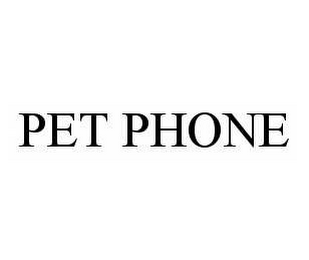 PET PHONE