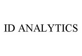 ID ANALYTICS