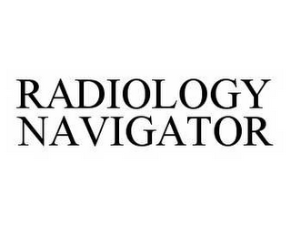 RADIOLOGY NAVIGATOR