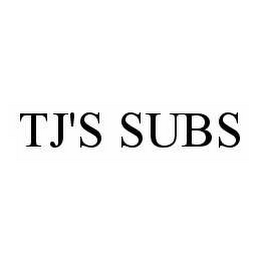 TJ'S SUBS