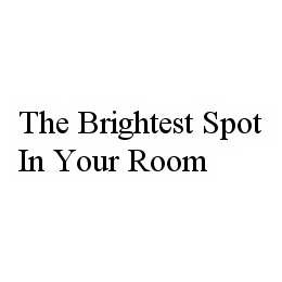 THE BRIGHTEST SPOT IN YOUR ROOM