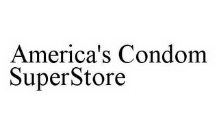 AMERICA'S CONDOM SUPERSTORE