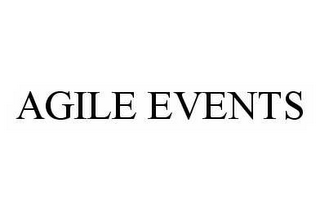 AGILE EVENTS