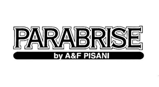 PARABRISE BY A&F PISANI