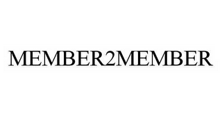 MEMBER2MEMBER