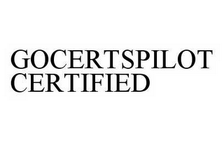 GOCERTSPILOT CERTIFIED