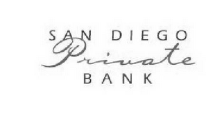 SAN DIEGO PRIVATE BANK