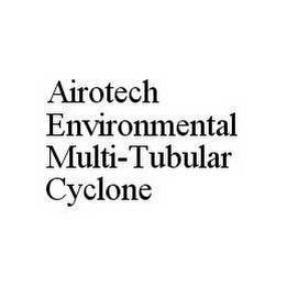 AIROTECH ENVIRONMENTAL MULTI-TUBULAR CYCLONE