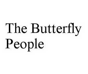 THE BUTTERFLY PEOPLE