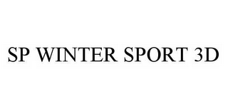 SP WINTER SPORT 3D