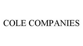 COLE COMPANIES