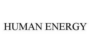 HUMAN ENERGY