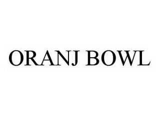 ORANJ BOWL