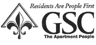 RESIDENTS ARE PEOPLE FIRST GSC THE APARTMENT PEOPLE