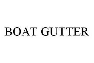 BOAT GUTTER