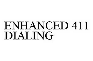 ENHANCED 411 DIALING