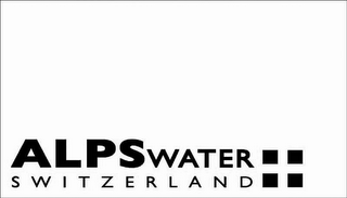 ALPSWATER SWITZERLAND