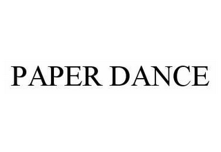 PAPER DANCE