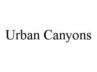 URBAN CANYONS