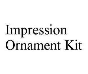 IMPRESSION ORNAMENT KIT