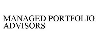 MANAGED PORTFOLIO ADVISORS