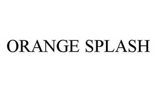 ORANGE SPLASH