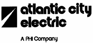 ATLANTIC CITY ELECTRIC A PHI COMPANY