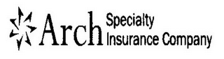 ARCH SPECIALTY INSURANCE COMPANY