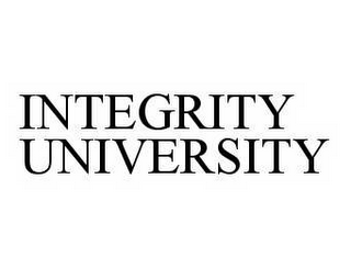 INTEGRITY UNIVERSITY