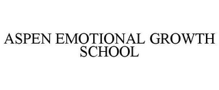 ASPEN EMOTIONAL GROWTH SCHOOL