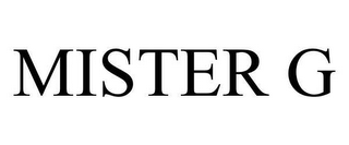 MISTER G