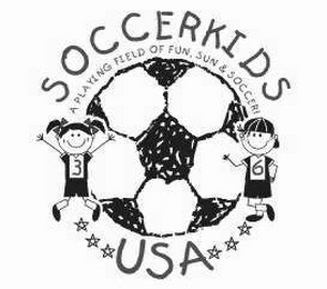 SOCCERKIDS USA A PLAYING FIELD OF FUN, SUN & SOCCER! 3 6