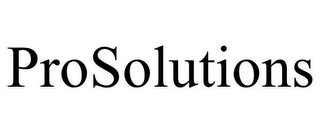 PROSOLUTIONS