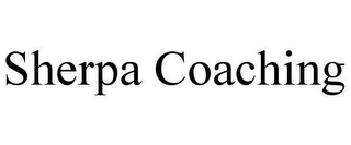 SHERPA COACHING