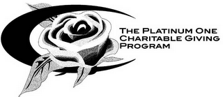 THE PLATINUM ONE CHARITABLE GIVING PROGRAM